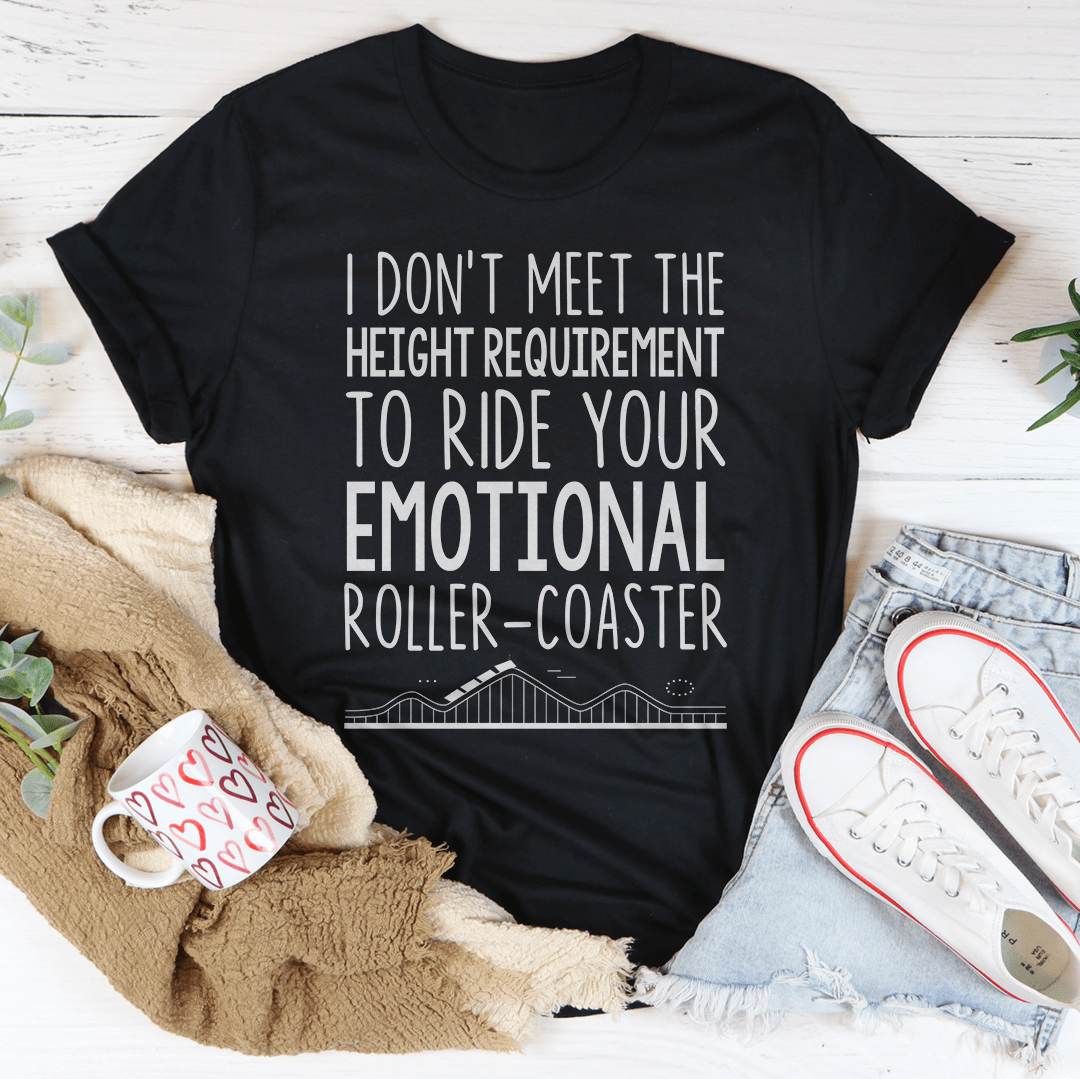 Roller Coaster T-Shirt Black Heather – Talbotsshop